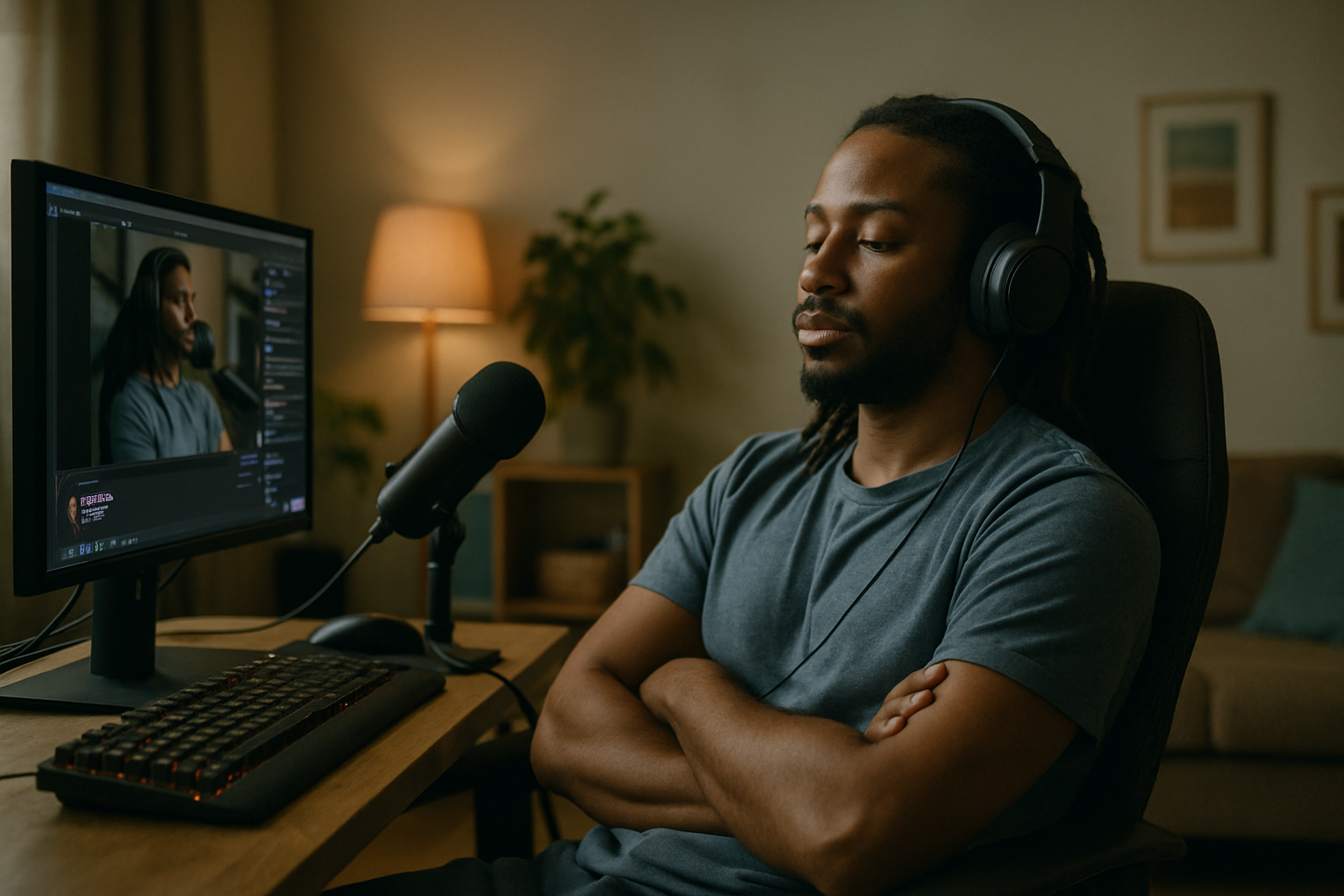 Saúde Mental da População Negra: Dicas para Streamers Negros no Twitch — Dicas Práticas de Autocuidado para Streamers